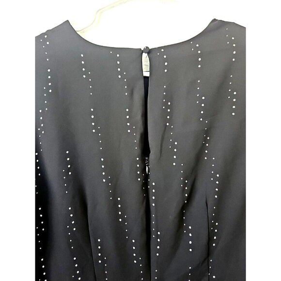 Womens Who What Wear Fit Flare Ruffle Dress Sz Med whimsigoth fairygrunge party - Picture 4 of 9